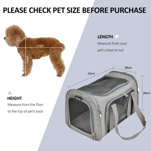 Dog Carrier Bag Soft Side