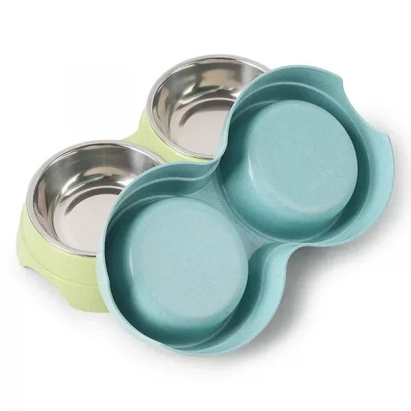 Double Pet Bowls