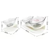 Non-Slip Cat Single Double Pet Bowls With Stand