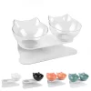 Non-Slip Cat Single Double Pet Bowls With Stand