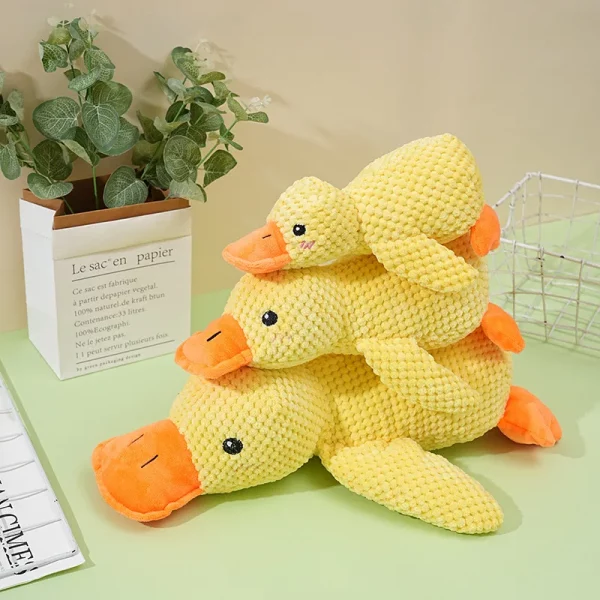 Plush Companion Sleeping Duck