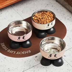 Elevated Dog Cat Bowl Stainless steel