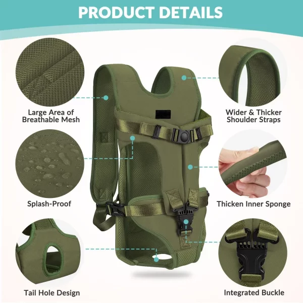 Pet Carrier Backpack for Dogs