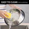 Pet Dog Cat Stainless Steel Bowl