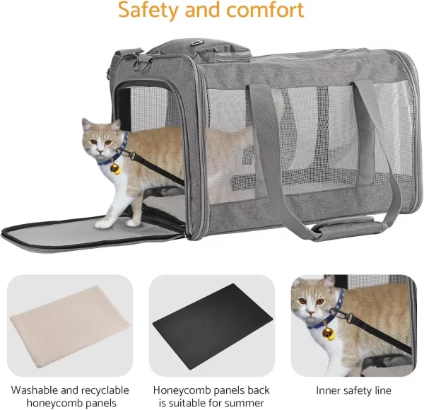 Airline Approved Pet Carrier for Cats and Dogs