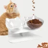 Non-Slip Cat Single Double Pet Bowls With Stand