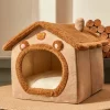Folding houses for small and medium sized dogs and cats