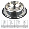 Pet Dog Cat Stainless Steel Bowl