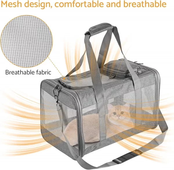 Airline Approved Pet Carrier for Cats and Dogs