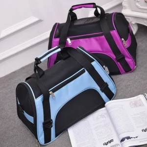 Pet Portable Foldable Four Sided Breathable Mesh Pet Bag